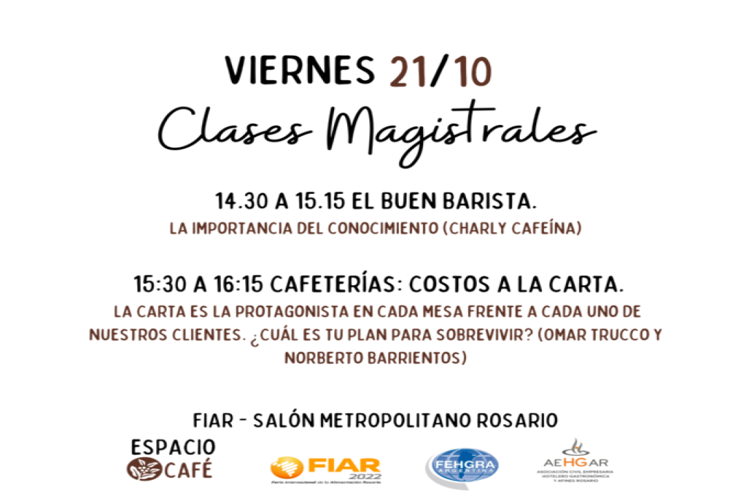Imagen de AEHGAR trae una interesante programaci&oacute;n para su espacio en la Feria Internacional de la Alimentaci&oacute;n 2022.